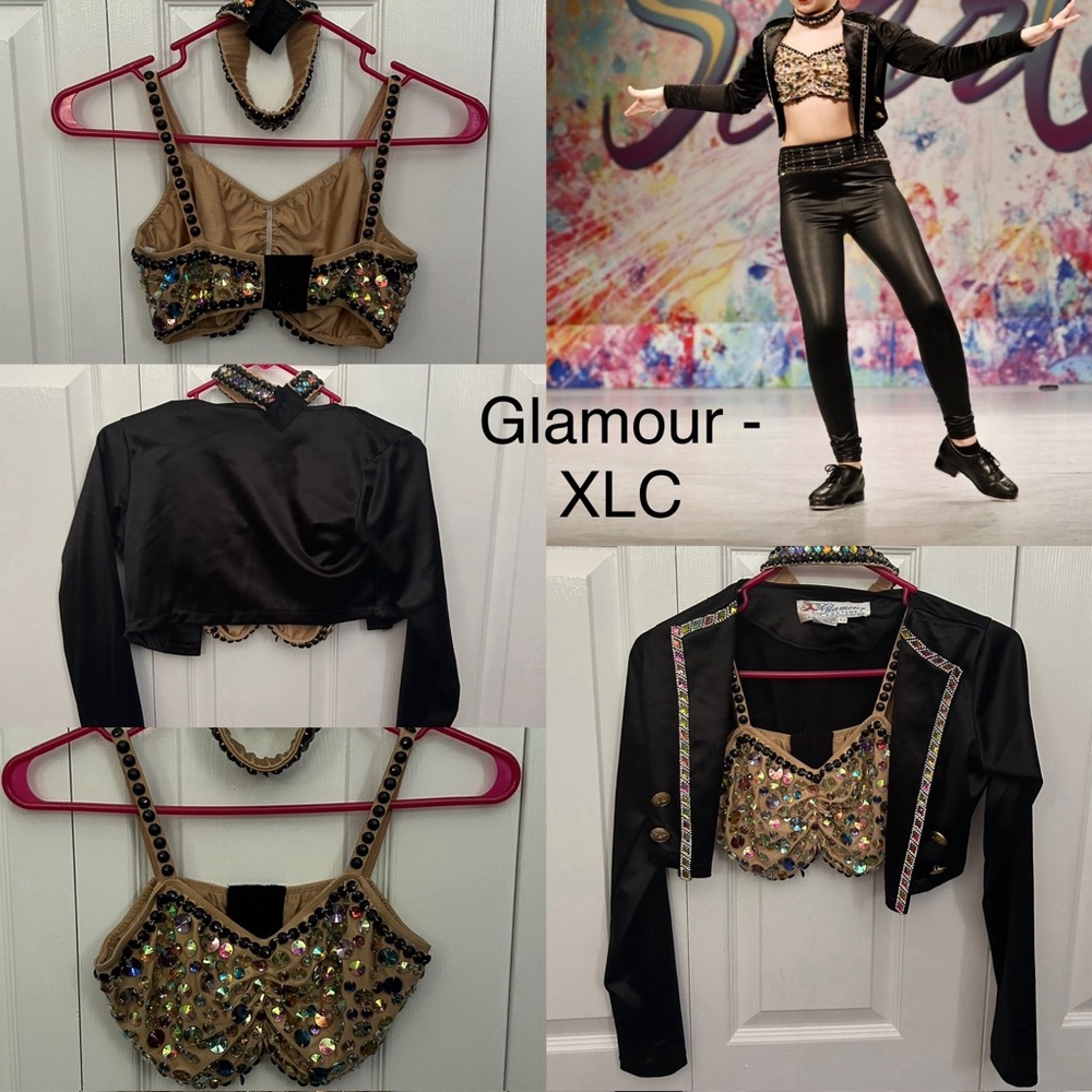 Kids / young Adult sparkle top and jacket